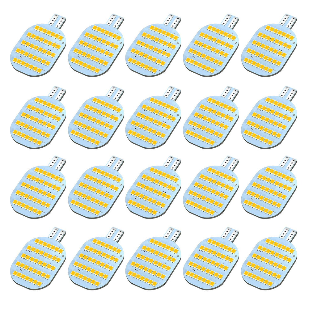 ACOHIUKE pack of 20 bulbs front view showing compact design and readiness