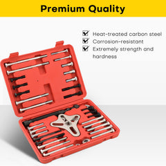 Acymner bolts and washers laid out offering correct fitment flexibility