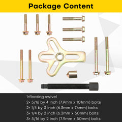 Acymner open carrying case with tools organized for quick access benefit