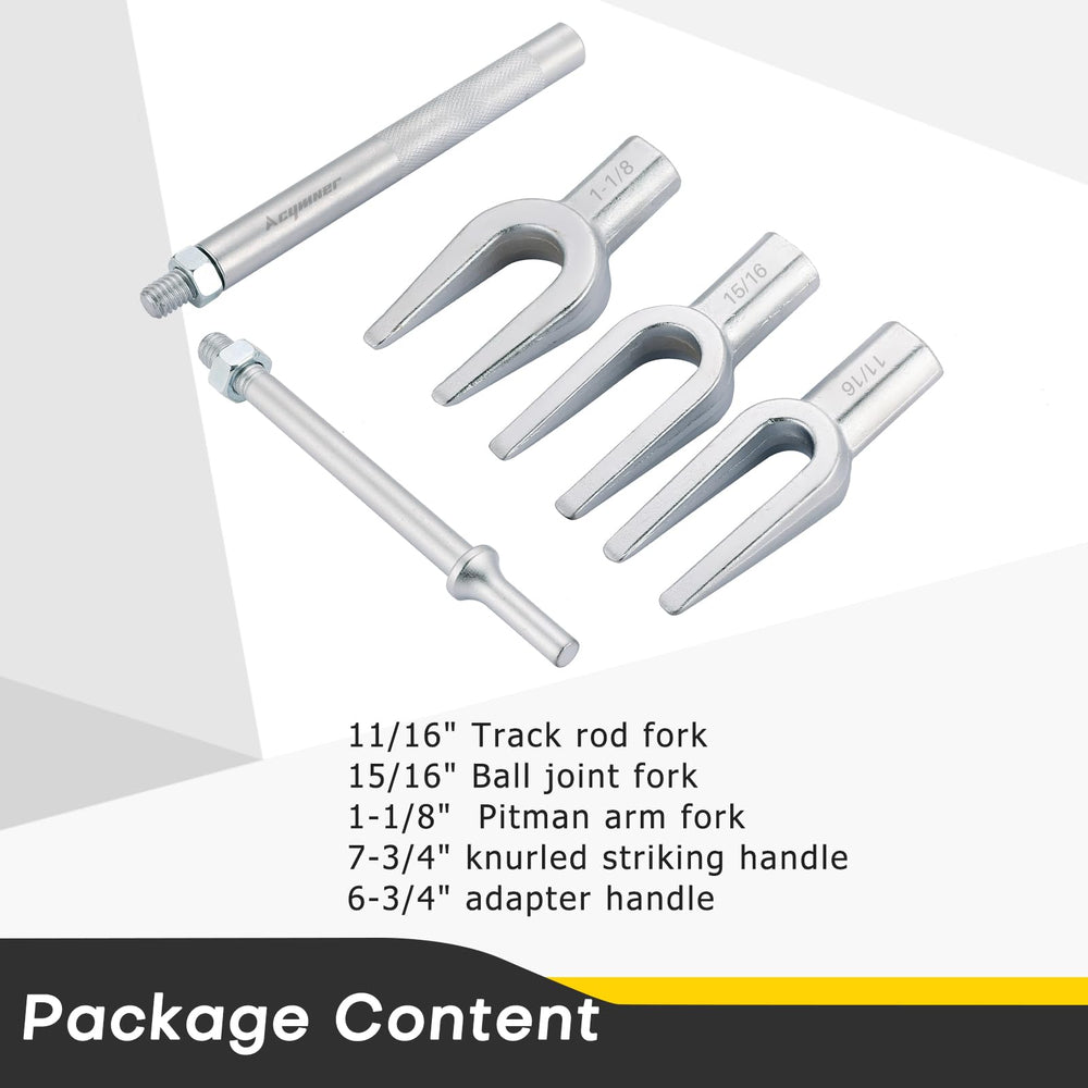 Acymner close-up of three chrome-plated forks showing durable finish