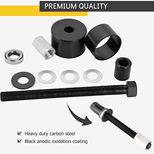 Acymner detailed shot of hub screws and receiver sleeve for secure fit