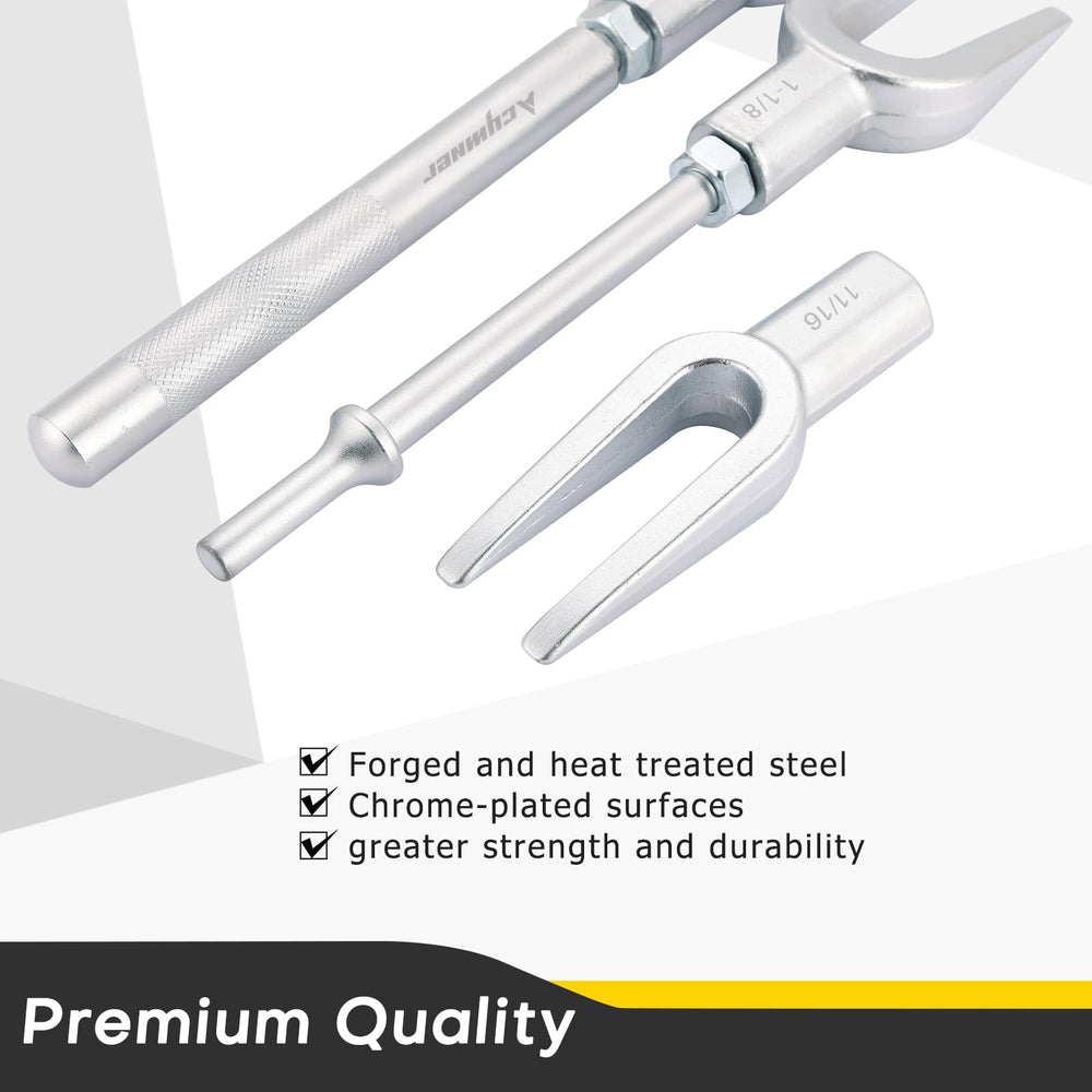 Acymner knurled striking handle offering secure grip and control