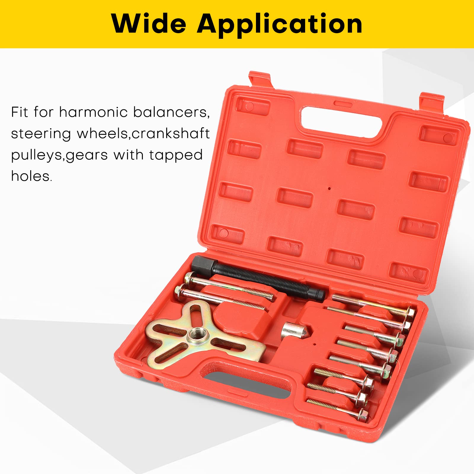 Acymner tools next to ruler for size comparison to choose correct bolt benefit