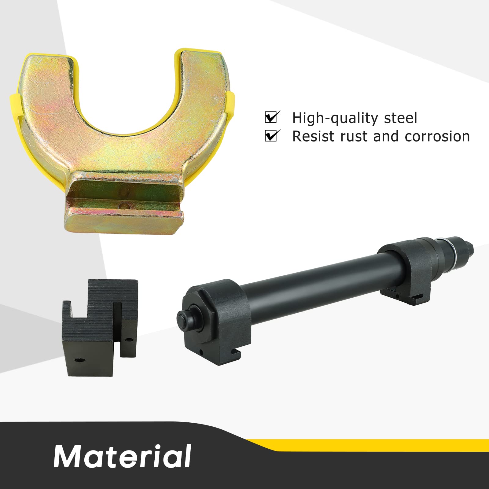 Acymner kit beside springs to show size range compatibility and fit