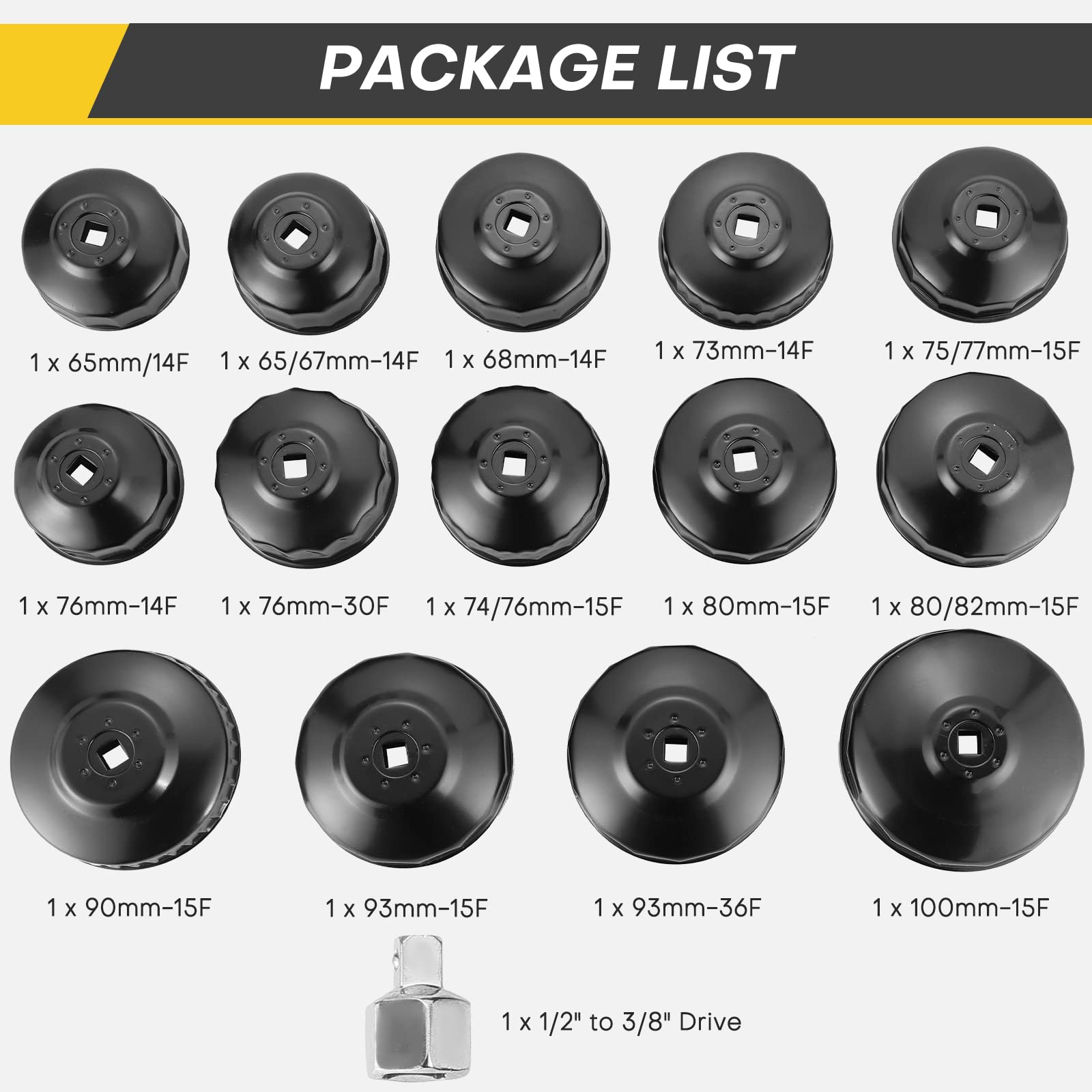acymner marked socket size detail for fast selection and correct fit benefits