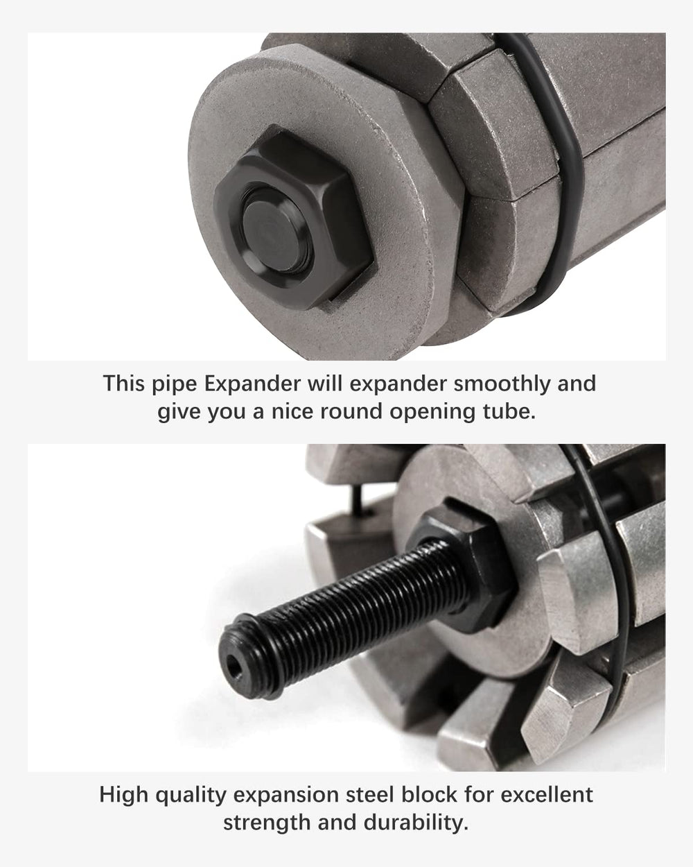 ACZCR complete kit laid out with six O-rings for convenience and spare parts