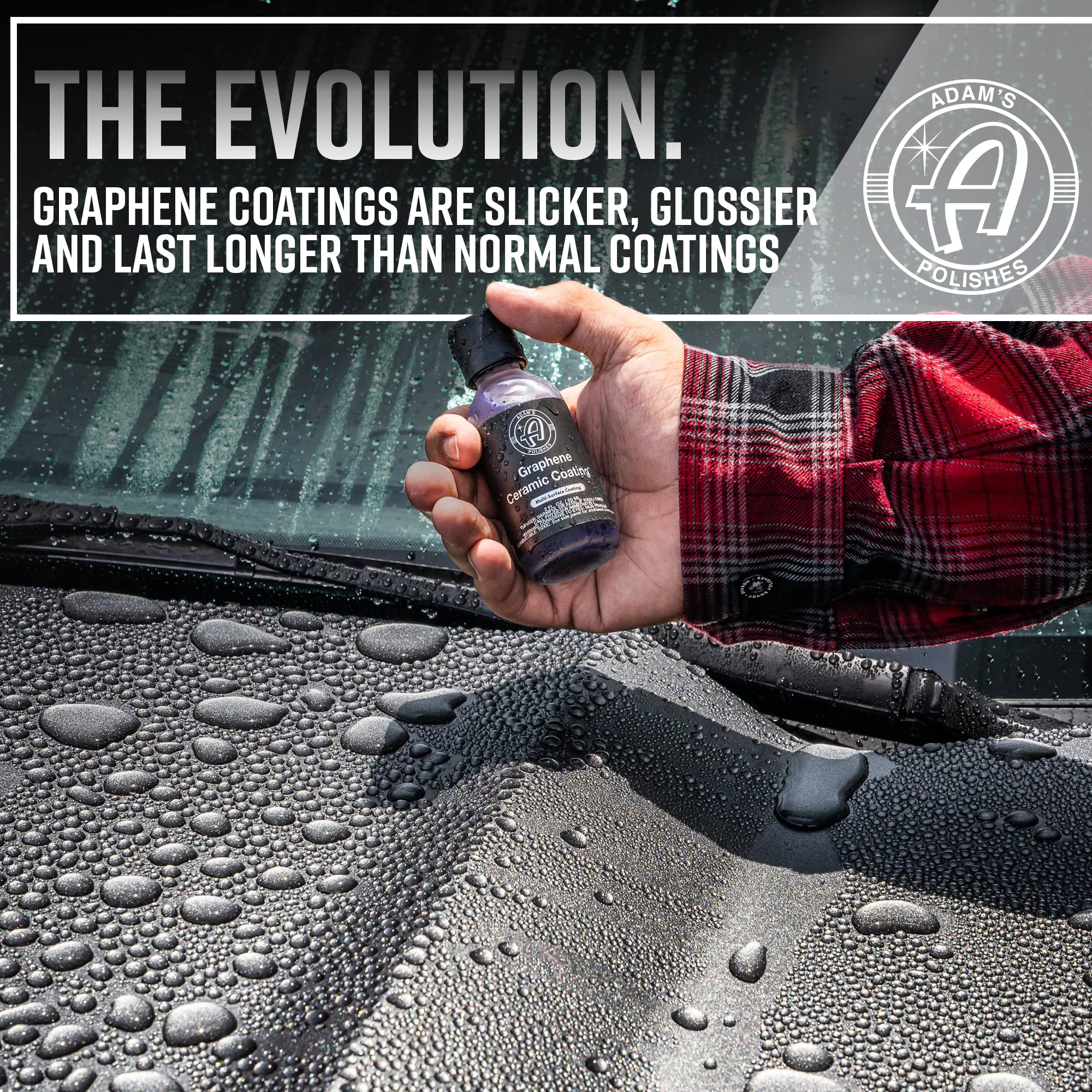 Adam's close-up of applicator spreading coating for even coverage