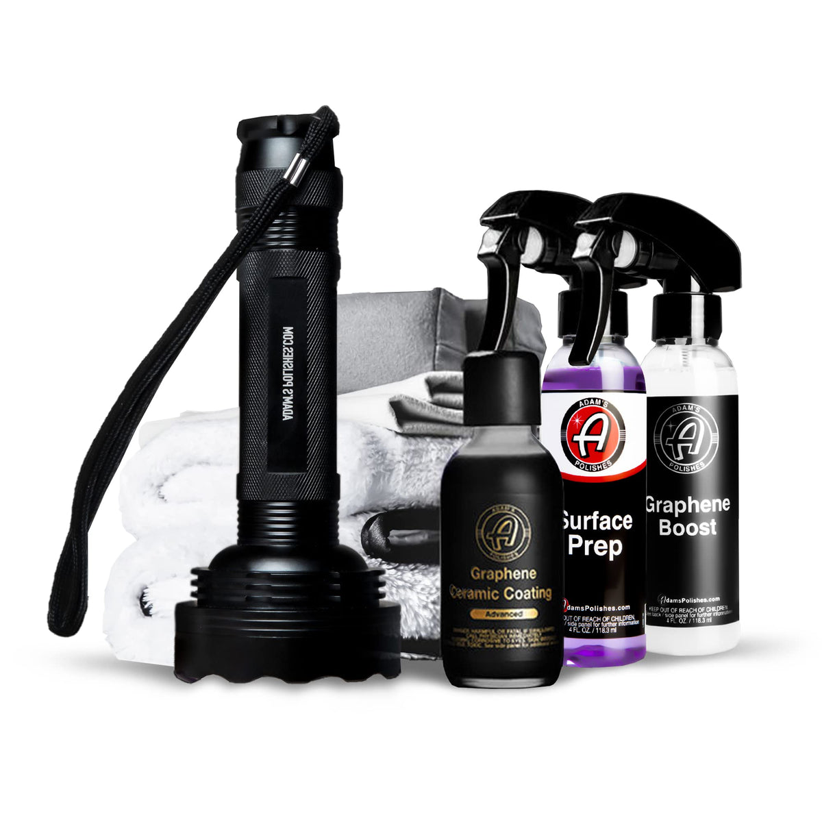 Adam's Polishes front packaging showing kit and branding for easier identification
