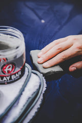 Adam's Polishes clay texture close-up highlighting soft material for safe decontamination