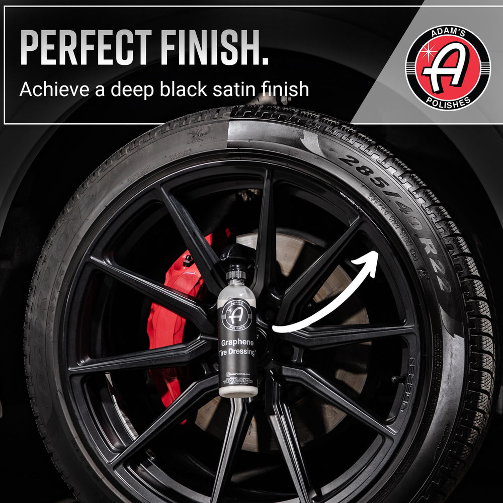 Adam's Polishes close-up of dressing texture highlighting smooth satin finish