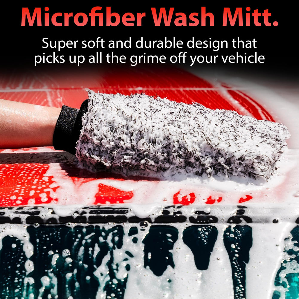 Adam's Polishes close-up of dense microfiber pile for gentle dirt lift