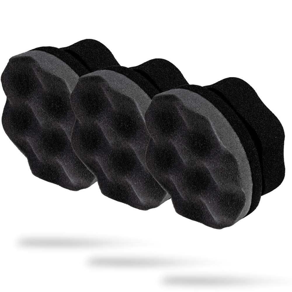 Adam's Polishes pro tire hex grip applicator front view showing ergonomic grip benefit