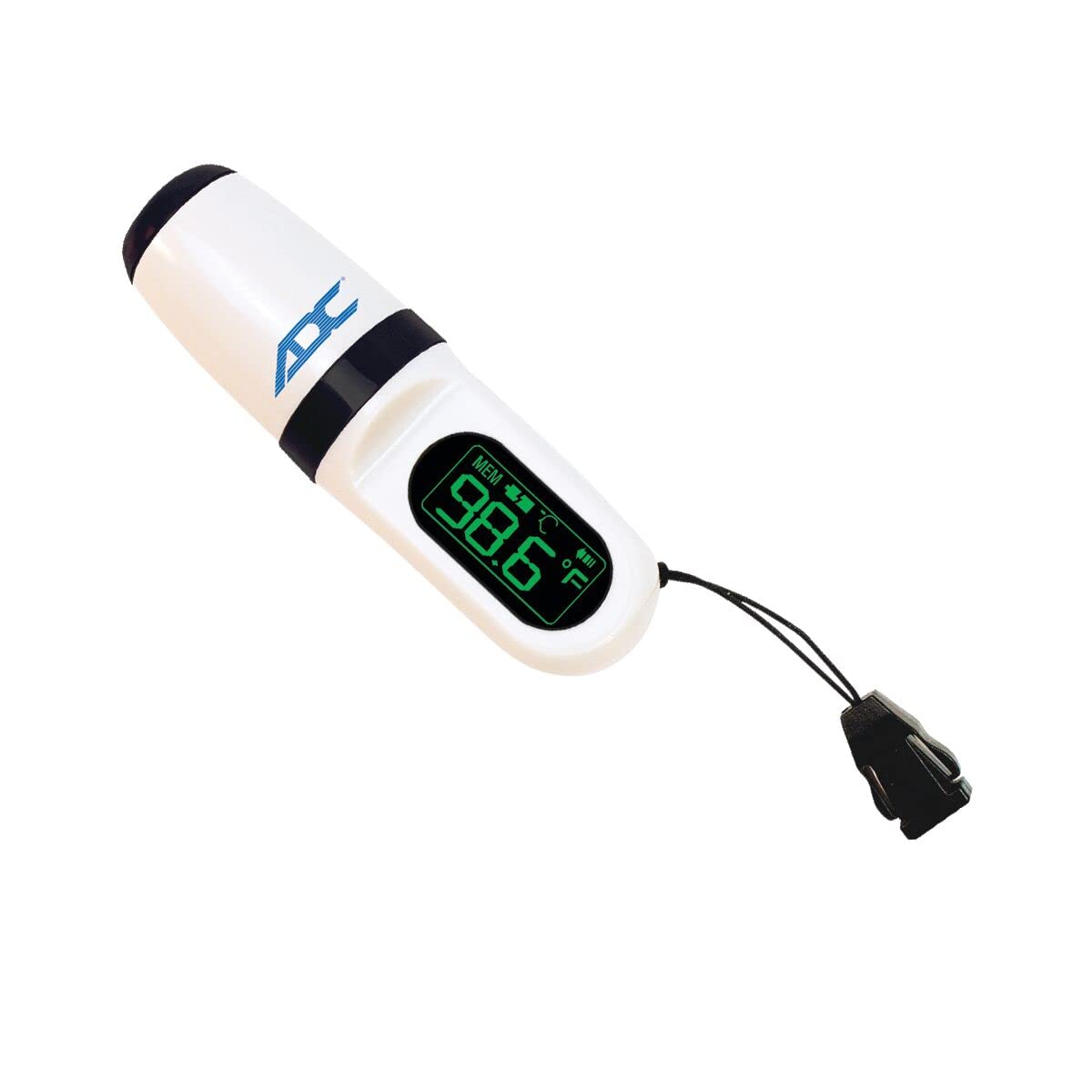 ADC Adtemp‑Mini 432 front view showing compact body and tip for fast readings
