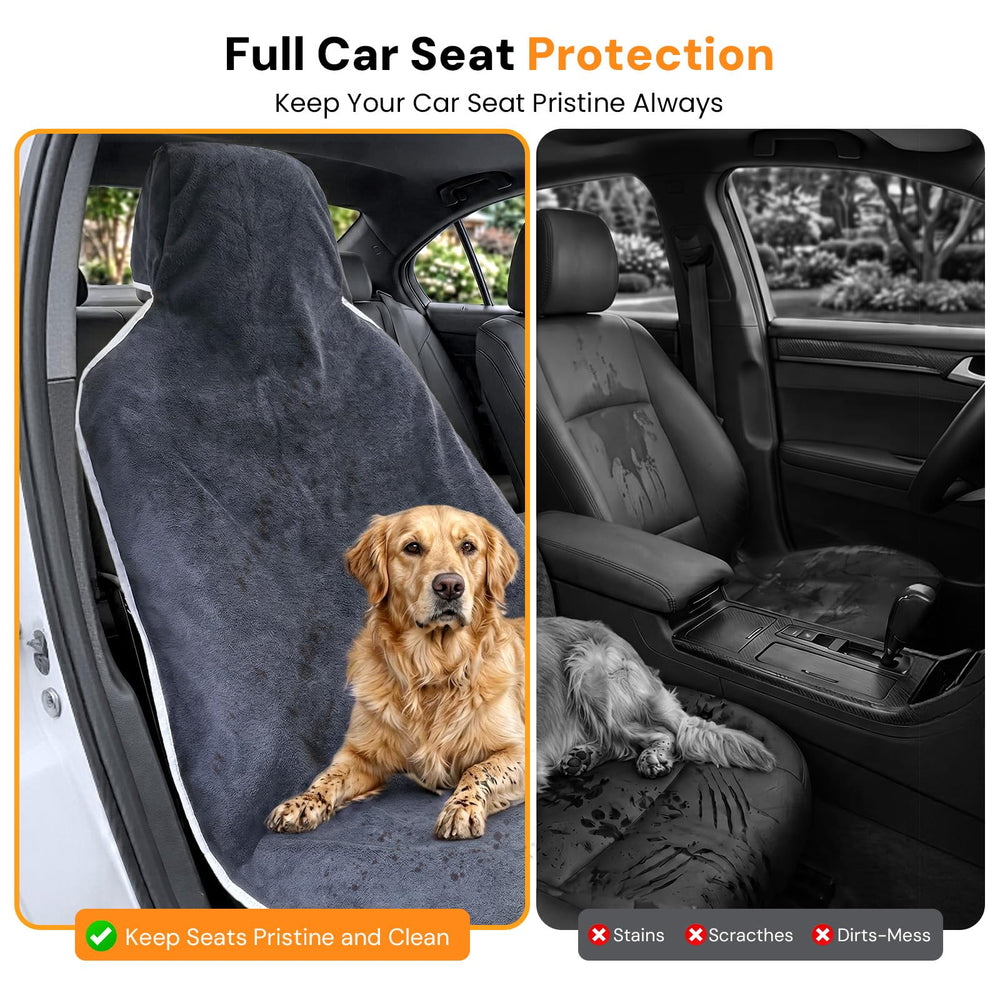 Adefor installed in sedan keeping interior clean and dry