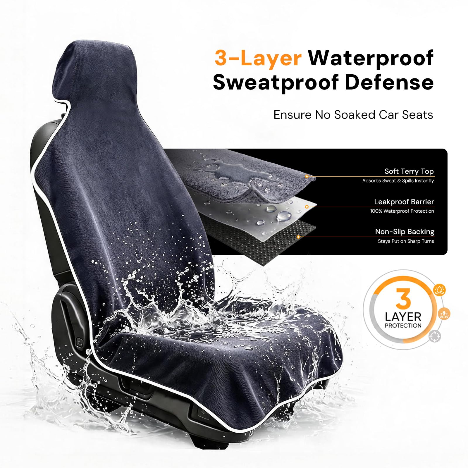 Adefor plush terry texture showing soft absorbent surface