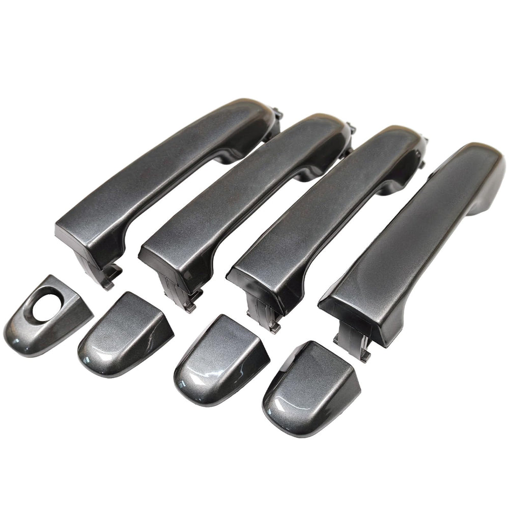 Adokid front left handle in Magnetic Gray showing clean fit and improved appearance