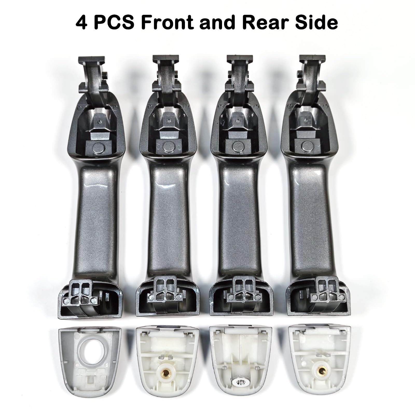 Adokid front right handle in Magnetic Gray highlighting OEM-style alignment benefit