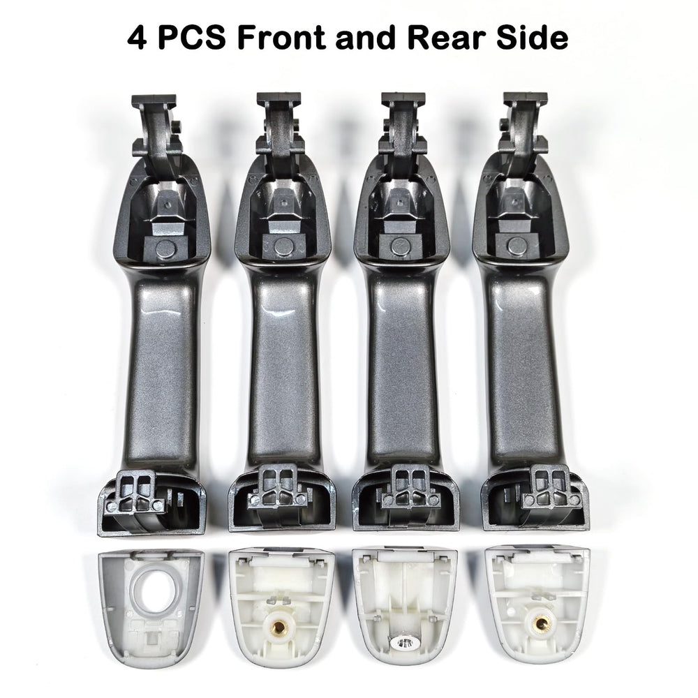Adokid front right handle in Magnetic Gray highlighting OEM-style alignment benefit