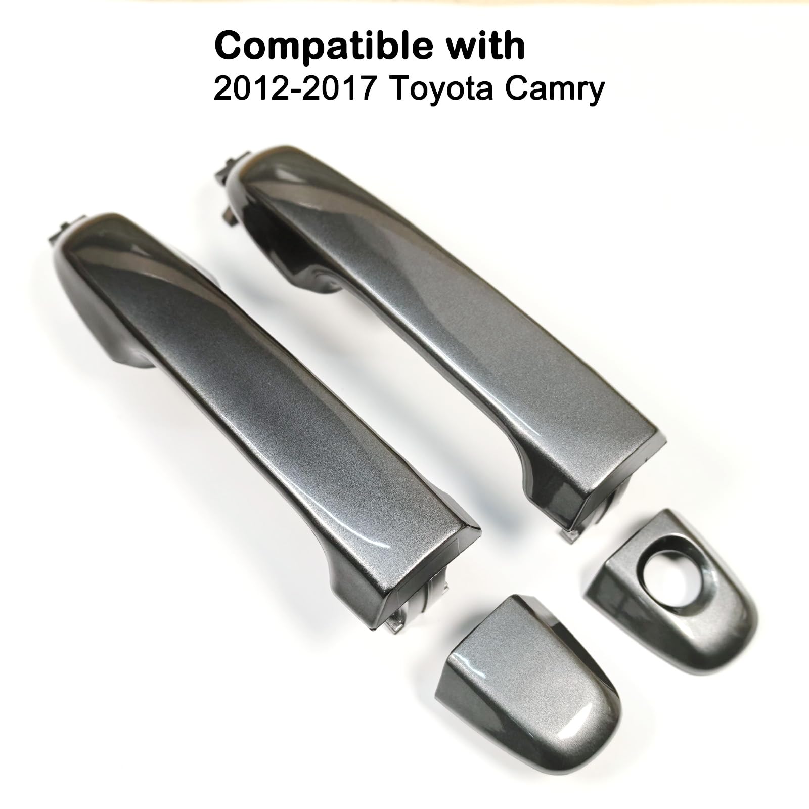 Adokid close-up of handle finish showing smooth Magnetic Gray paint and durability