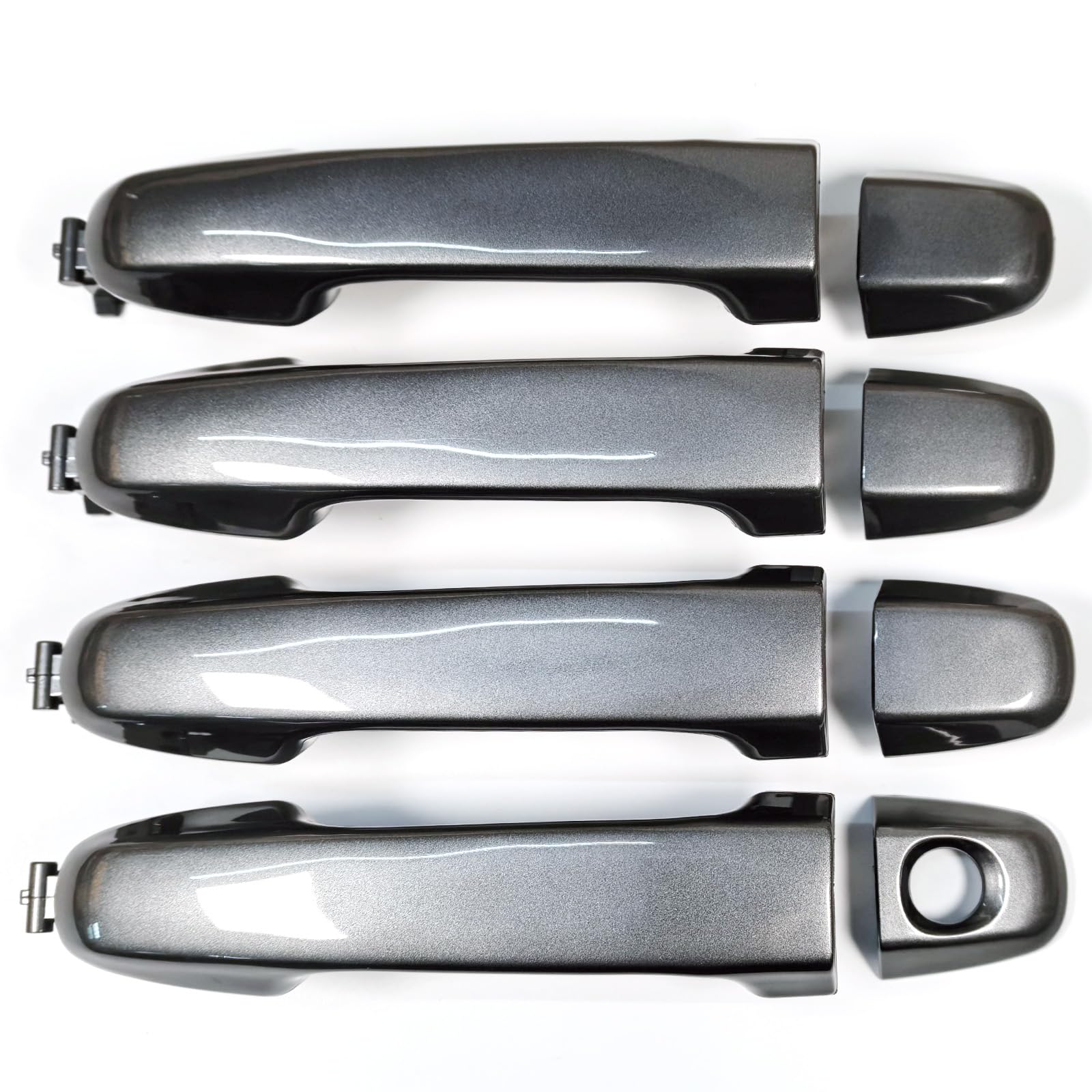 Adokid rear left handle in Magnetic Gray illustrating durable construction advantage