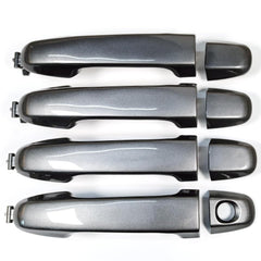 Adokid rear left handle in Magnetic Gray illustrating durable construction advantage
