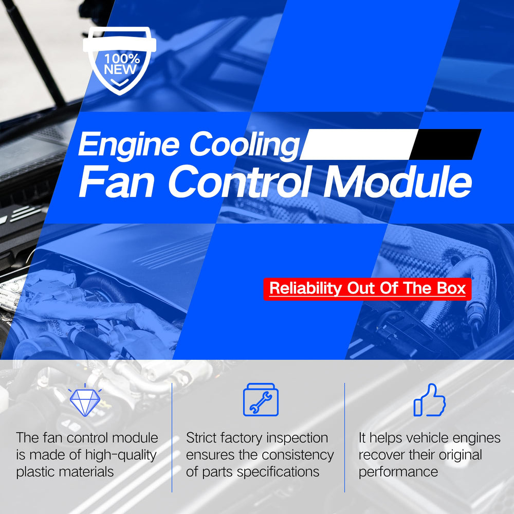 AdvanEX module installed in engine bay demonstrating direct replacement and restored cooling