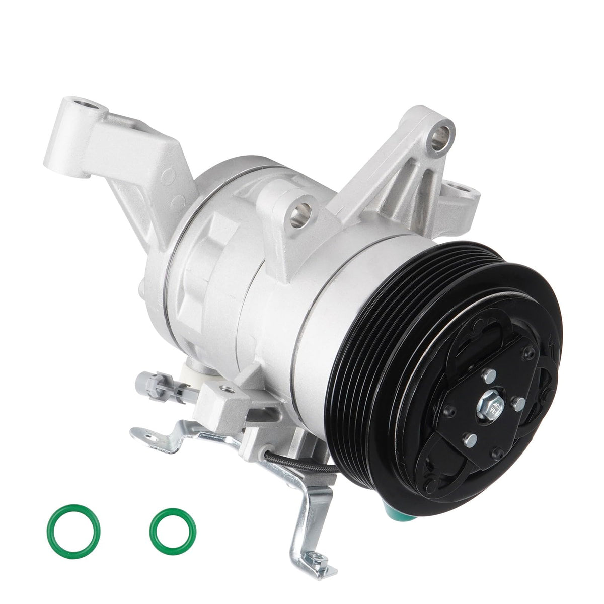 Aeagle compressor front view showing full unit and mounting points for easy fit