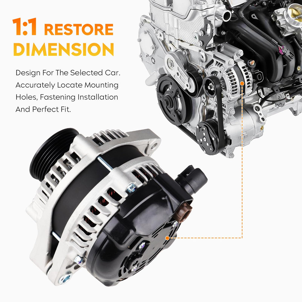 Aeagle alternator cooling fan closeup highlighting heat dissipation advantage