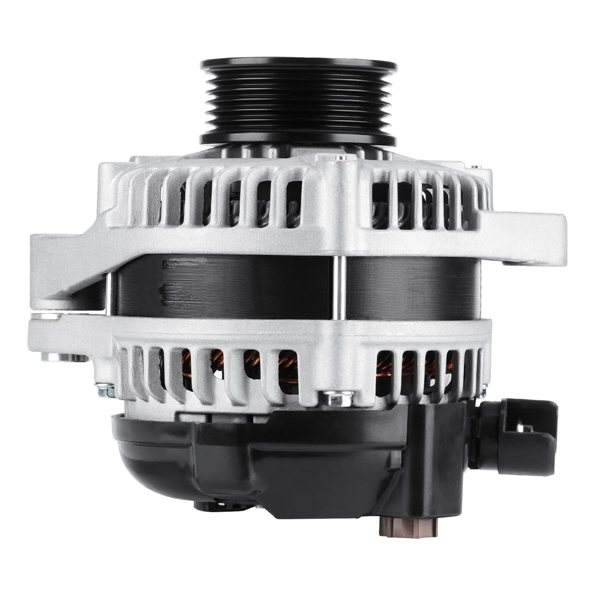 Aeagle alternator front view showing mounting points and reliable fit