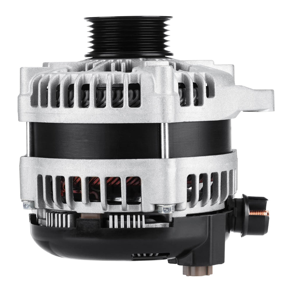 Aeagle alternator front view showing mounting points and casing, ensures correct fit