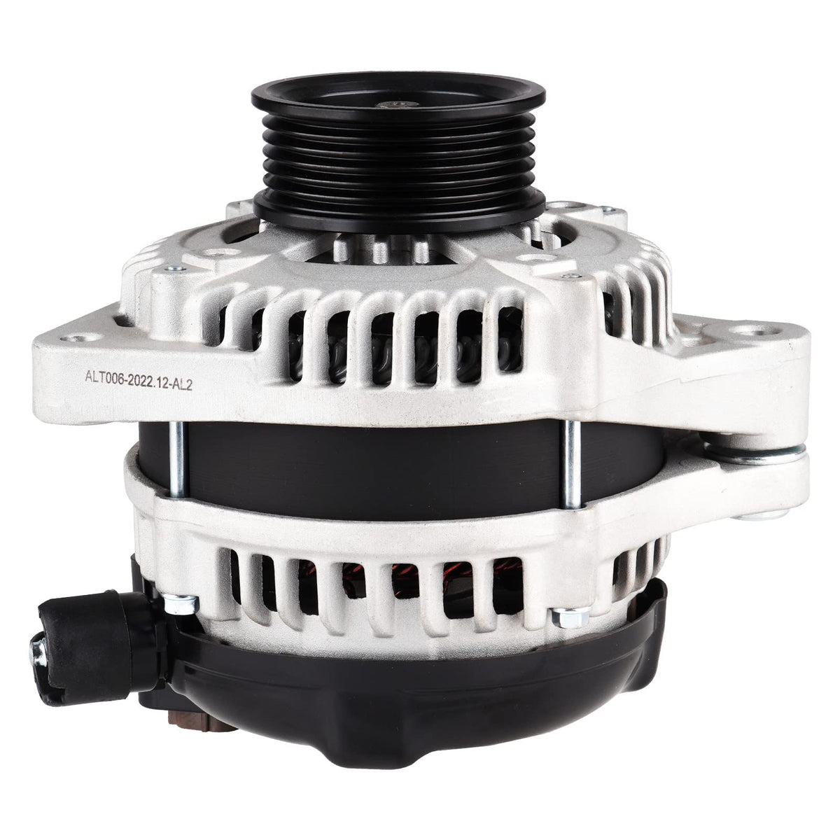 Aeagle alternator front view showing housing and mounting for easy fit