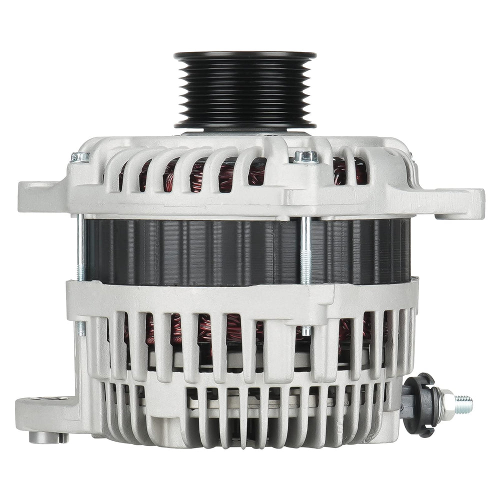 Aeagle alternator front view showing robust casing and correct mounting for reliable fit