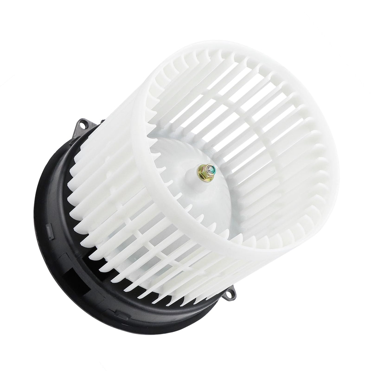 Aeagle front view of blower motor showing housing and fan, improves airflow