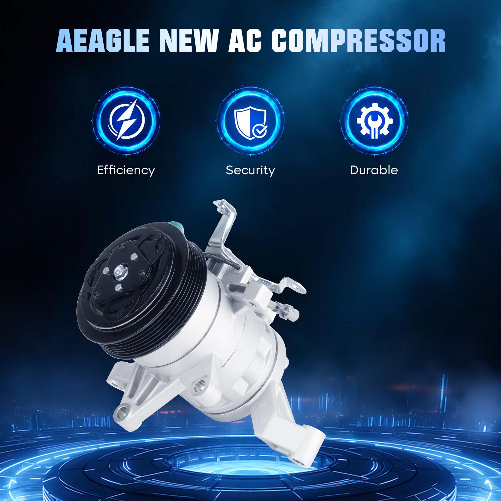 Aeagle clutch close-up highlighting durable clutch assembly and quiet operation