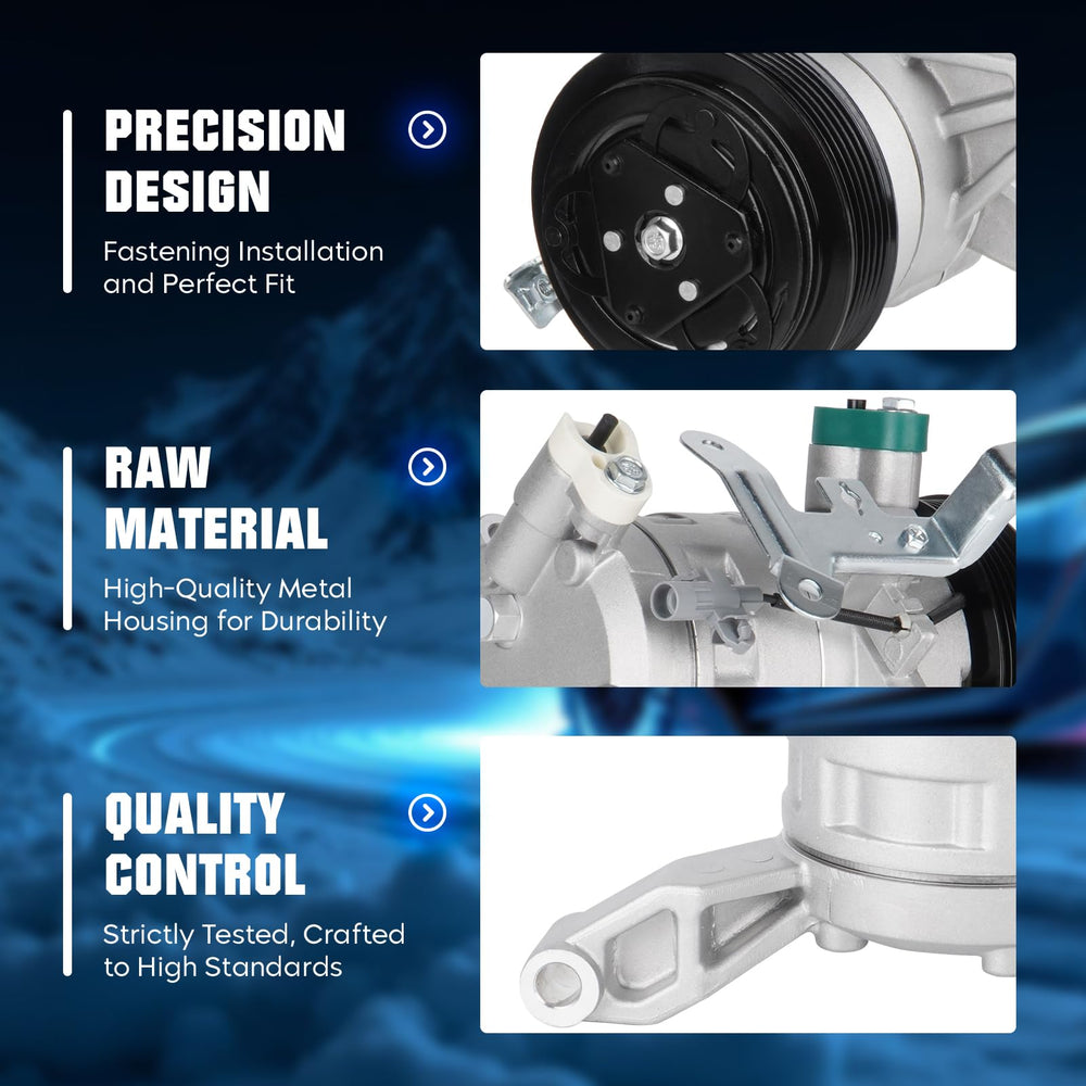 Aeagle pulley detail with 6-groove pulley for belt compatibility and reliability