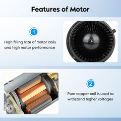 Aeagle connector and plug detail showing compatible electrical connection benefit
