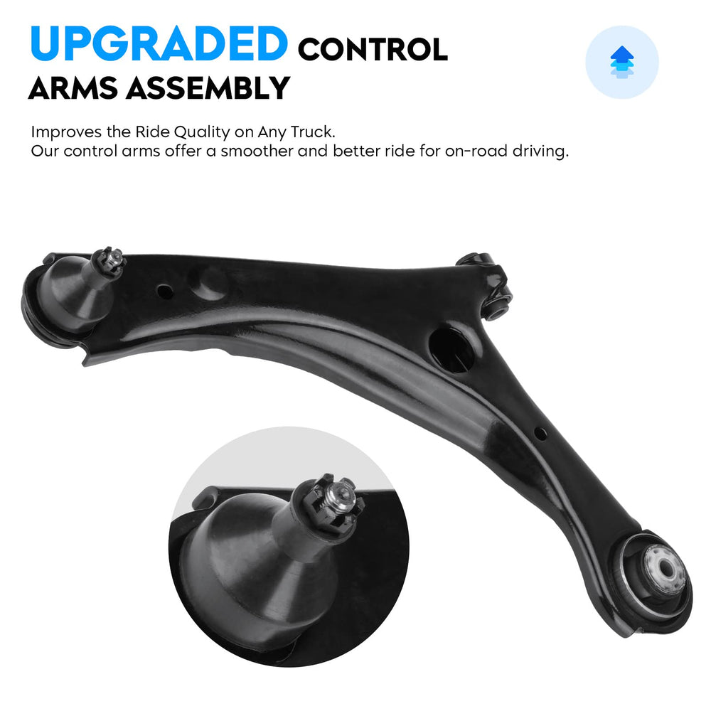Aeagle control arm close-up bushing detail highlighting corrosion-resistant coating and longevity