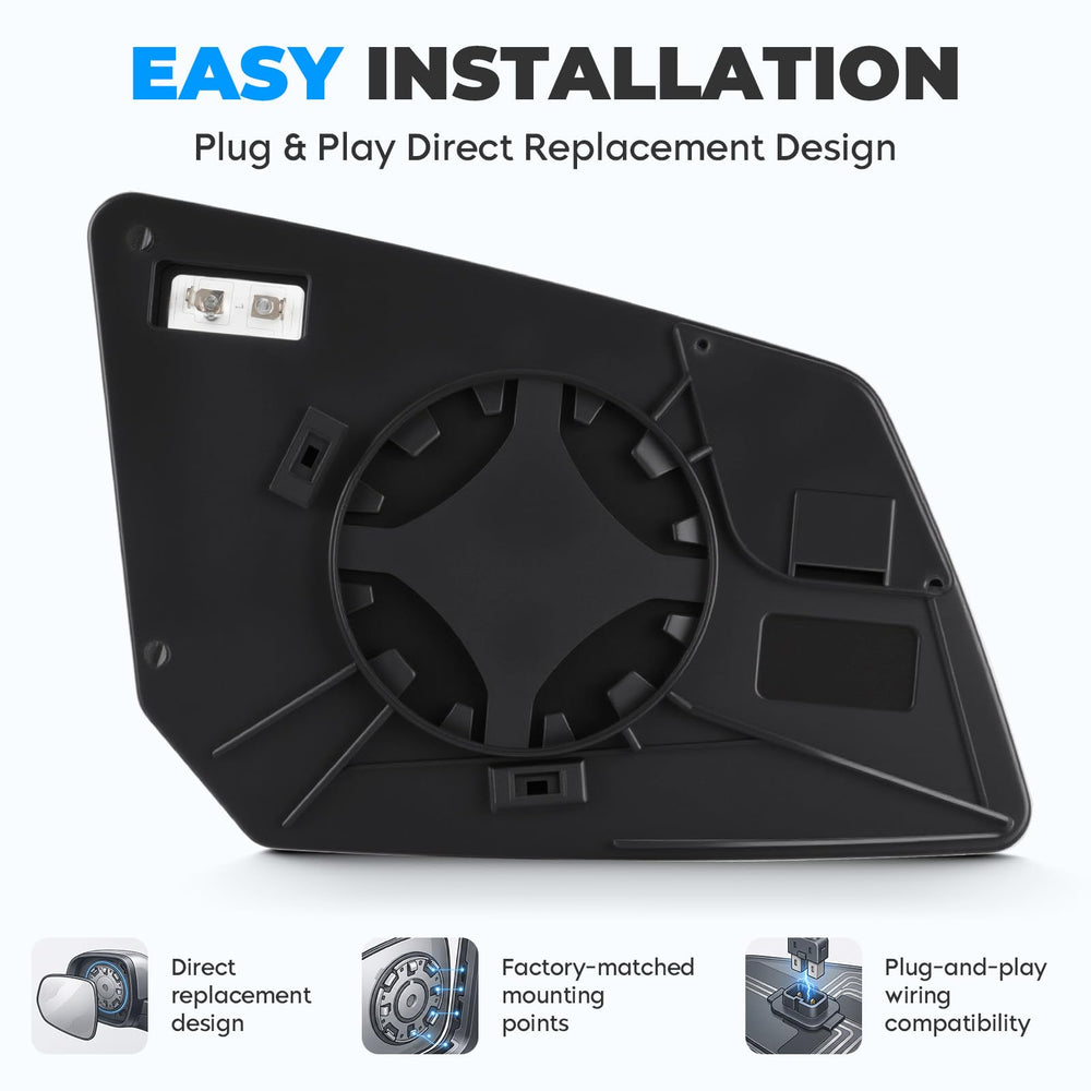 Aeagle close-up of reflective surface delivering clear visibility