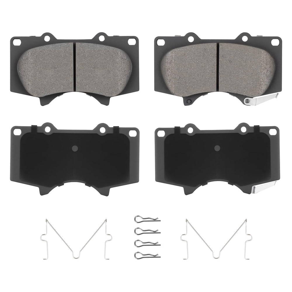 Aeagle front view showing pads fitted, highlights direct-fit reliability
