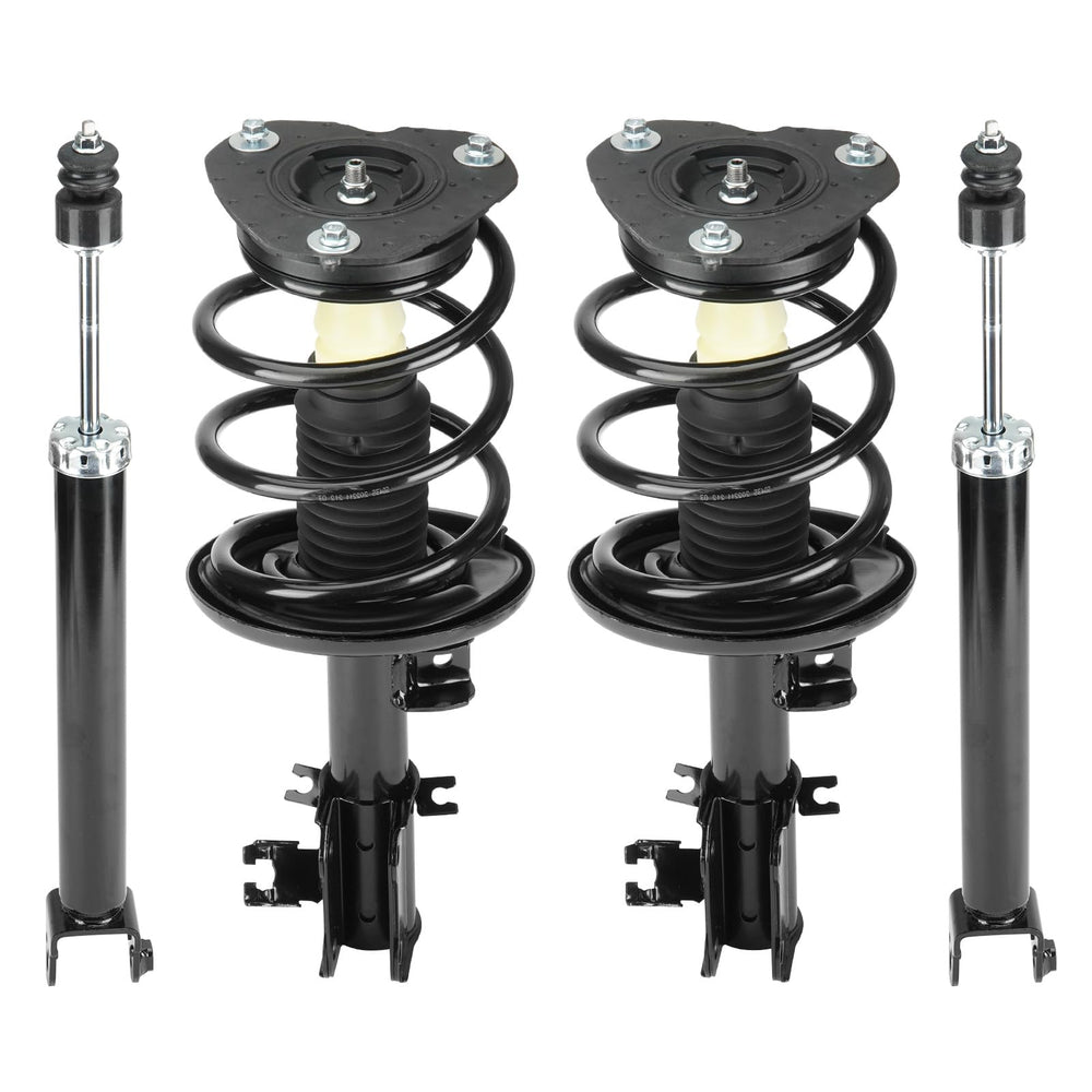 Aeagle front packaging showing full Altima strut kit and clear contents benefit