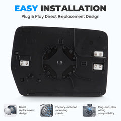 Aeagle close-up of bare-metal heating terminals for quick de-icing benefit