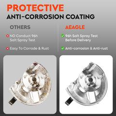 AEagle label and part number view confirming compatibility and easy identification