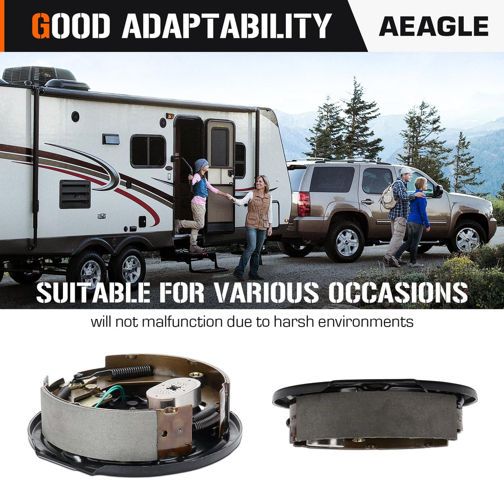 Aeagle product box with warranty label and testing mark for buyer confidence