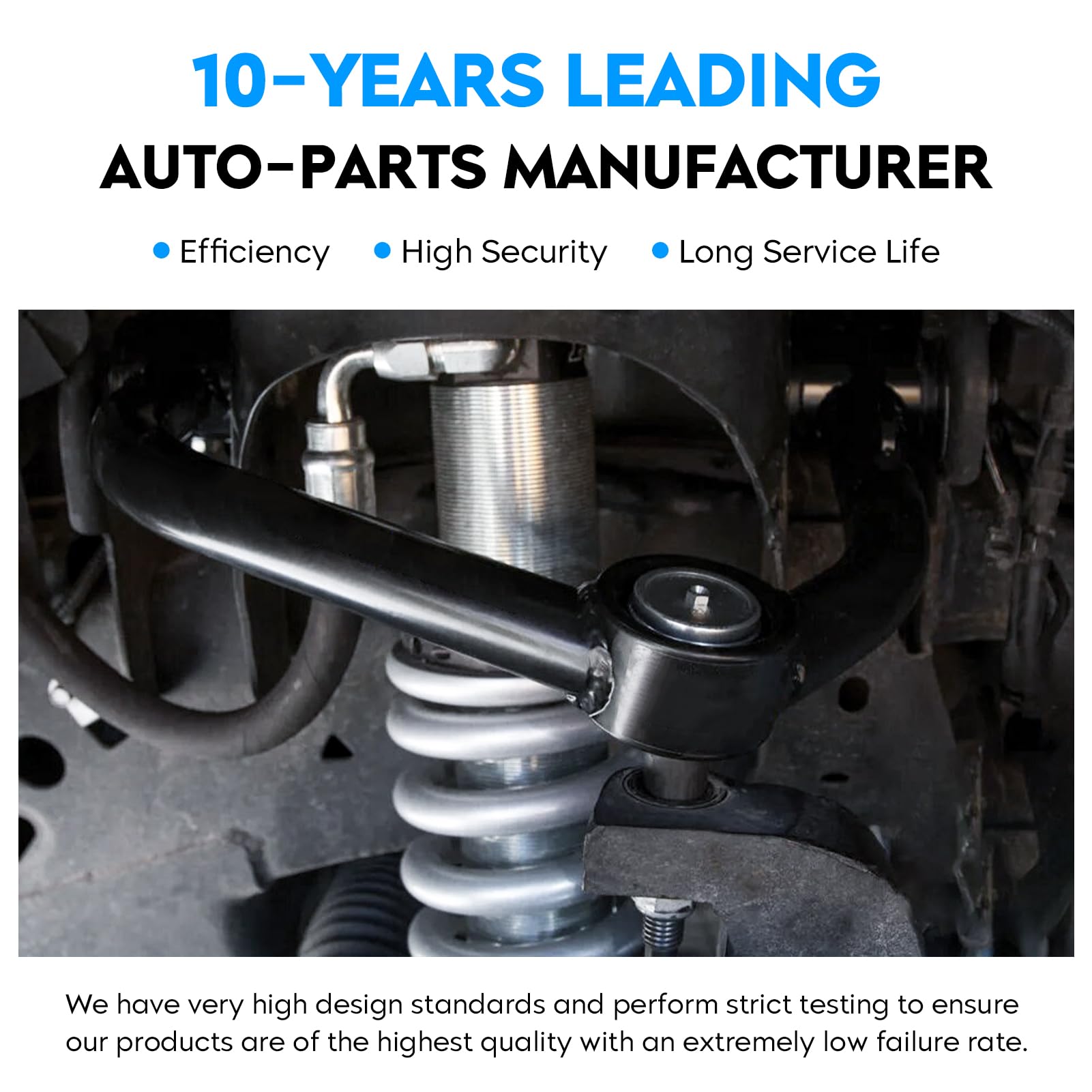 Aeagle labeled parts for driver and passenger sides facilitating correct installation