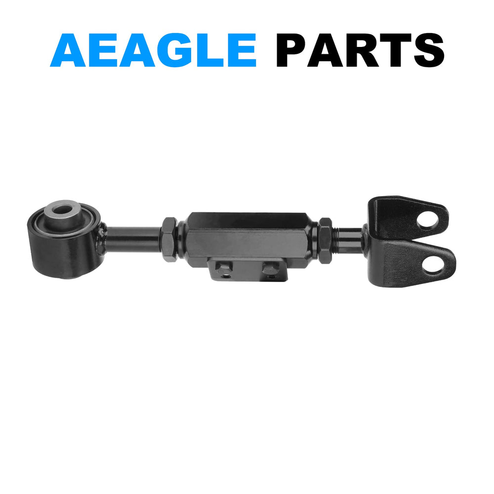 Aeagle control arm packaging and label indicating tested quality benefit