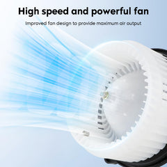 Aeagle rotor close-up showing silicon-steel plate for durable, efficient operation