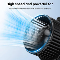 Aeagle side profile with fan shroud illustrating compact direct-fit design benefit