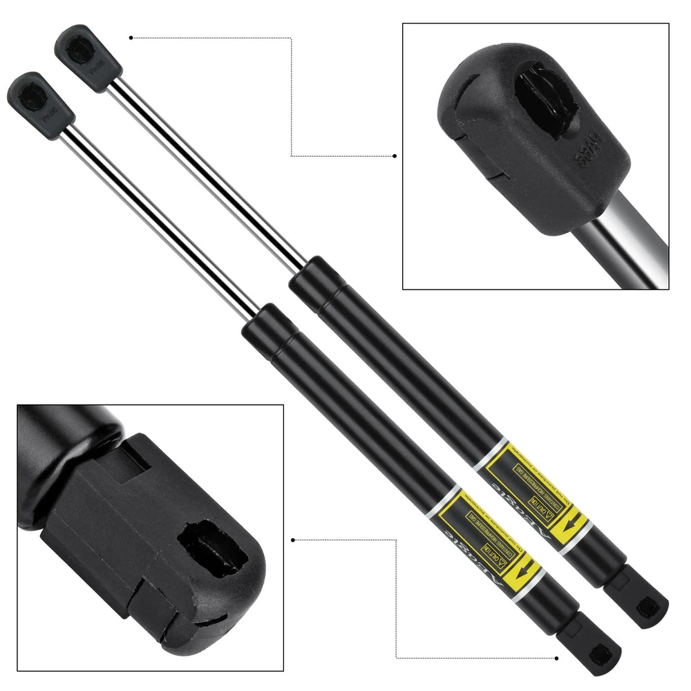 Aeagle supports alongside ruler showing 12.36" extended length for accurate fitment benefit compatibility