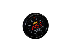 AEM X-Series front gauge face showing clear AFR display and fast readout benefit