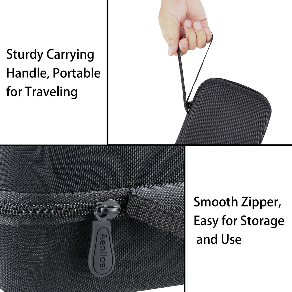 Aenllosi case double zipper detail ensuring secure closure and fast opening